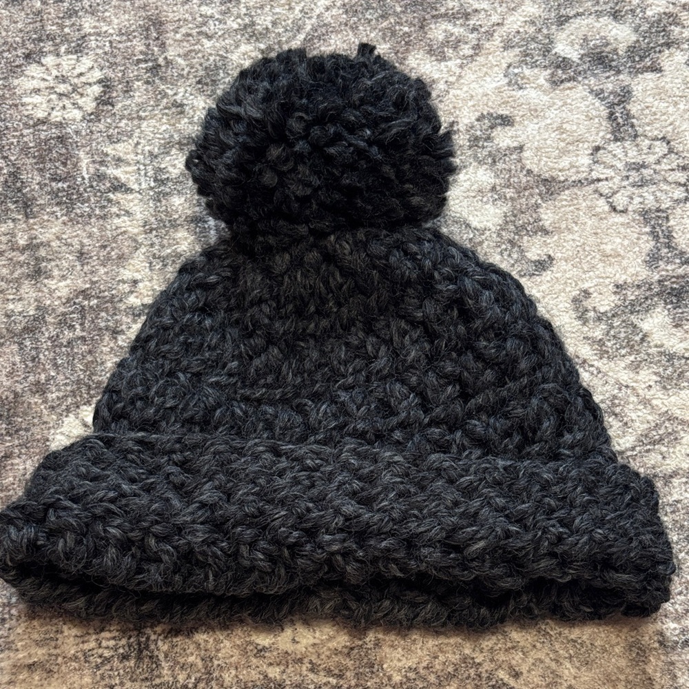 Hand-made Dark Gray Beanie